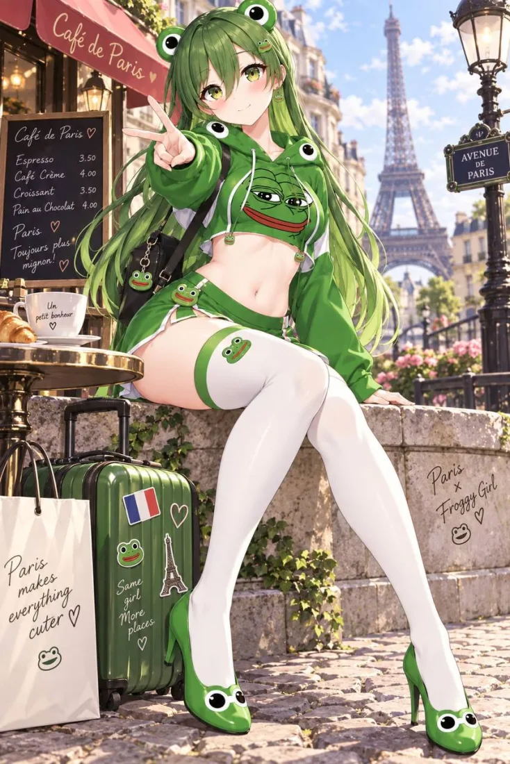 Pepe-Chan in Paris