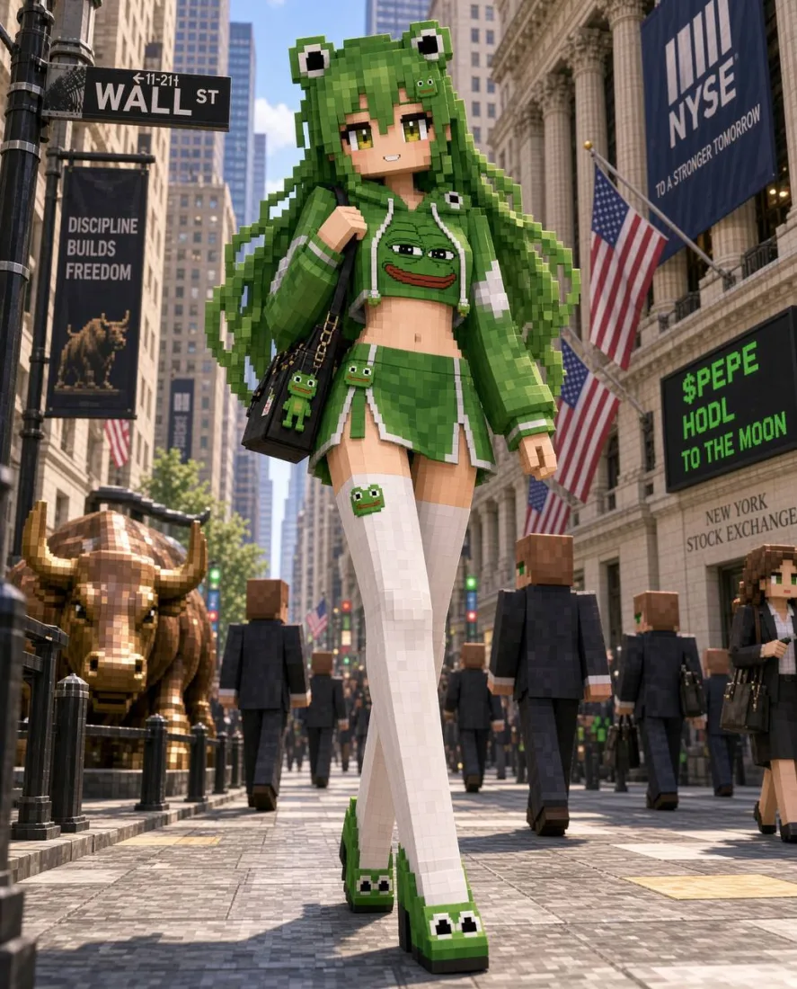 Pepe-Chan on Wall Street